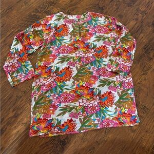 Floral Print 100% Cotton Women's Tunic
Made in India size XXL